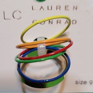 Lauren Conrad multicolor ring
